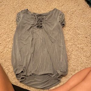 Gray American Eagle shirt